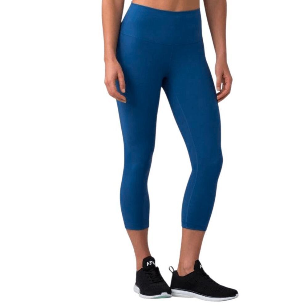 LULULEMON ATHLETICA Wunder Under Crop Hi-Rise 'Full-On Luxtreme 21' Size 6